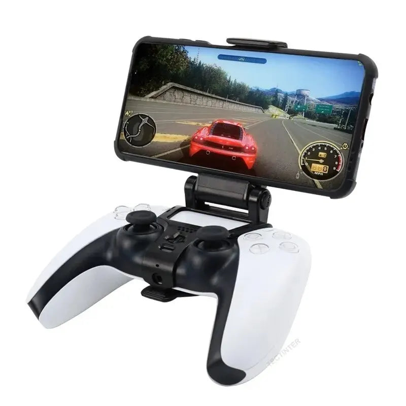 Mobile CellPhone Stand For PS5 Controller Holder Gamepad Accessories Smart Grip Mounting Bracket Suit for PS5 Adjustable Width