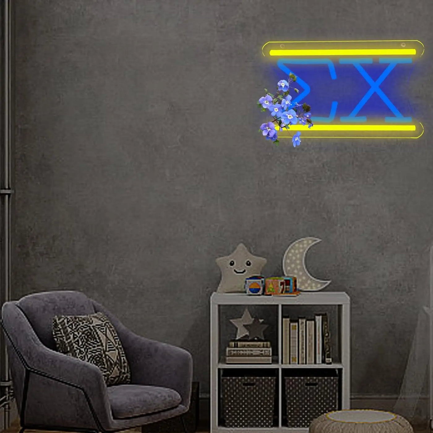 Fraternity Neon Sign EX Art Wall Light USB LED Neon Light for Home Bar Party Gaming Room Bedroom Decoration Gift Night Light