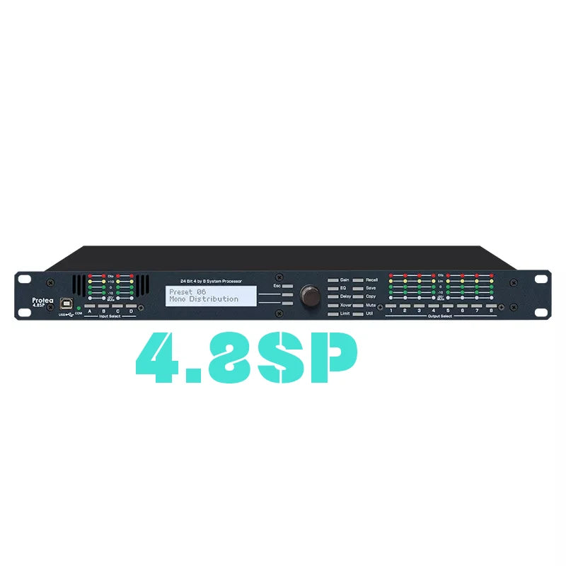 PaulkitsonProtea 3.6SP/4.8SP Digital Speaker Audio Processor Original Software 3/4Input 6/8 Output Professional Sound System