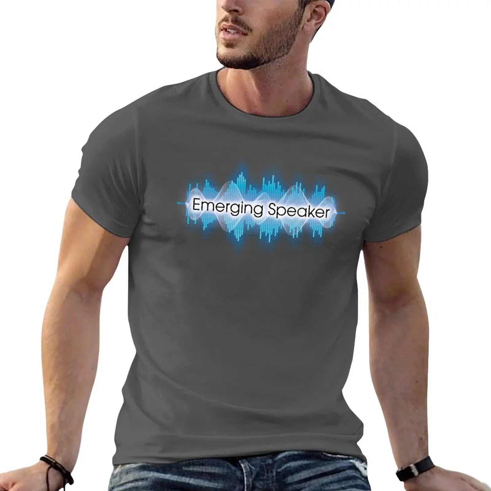 Emerging Speaker T-Shirt t shirt custom print man t shirts high quality luxury brand anime tshirt T-shirt