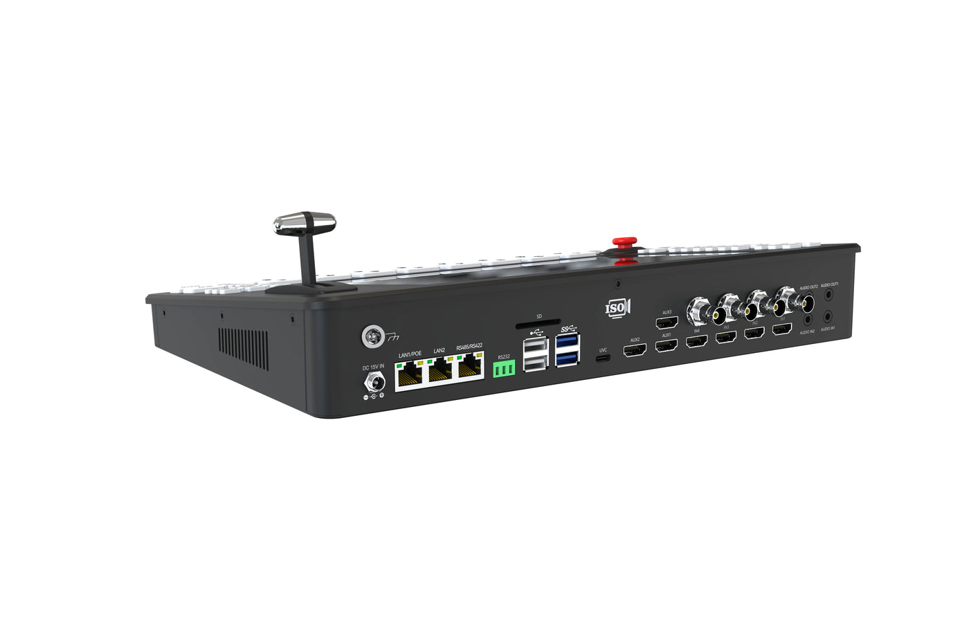 MOVMAGIC M8 4K  Professional 8CH Video Mixer 10.1" Touch Screen HDMI&3G-SDI/ NDI ISO Recording for Live Streaming Conference