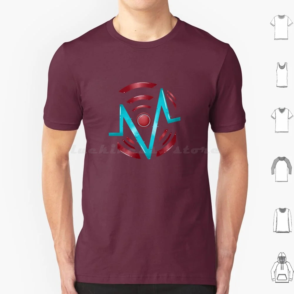 Vox Logo T Shirt Men Women Kids 6xl Vox Hazbin The Vees Velvette Vivziepop Tv Radio Demon Alastor Vox Laptop Hydro