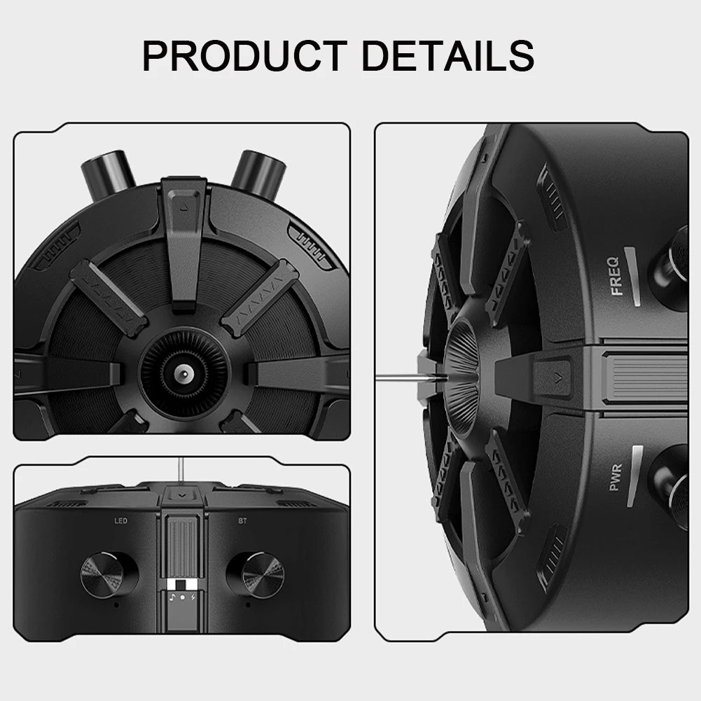 New Tesla Coil Music Touchable Spark Musical Tesla Coil Lighting Student Science Experiment Tools Wireless Bluetooth Speaker