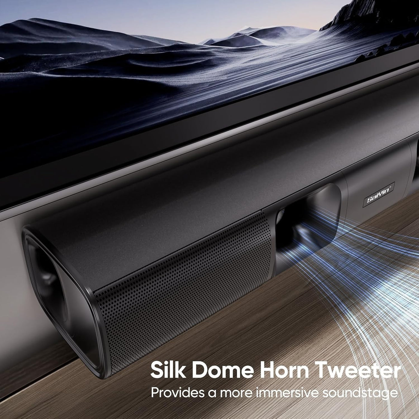 FAZE1 Soundbar, 90W Compact Sound Bar with Subwoofer, 2.1Channel Home Theater